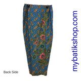 Sarong Skirt Ready Wear - Blue