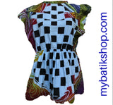 Batik Tulis Abstract Yogya Top Checkers